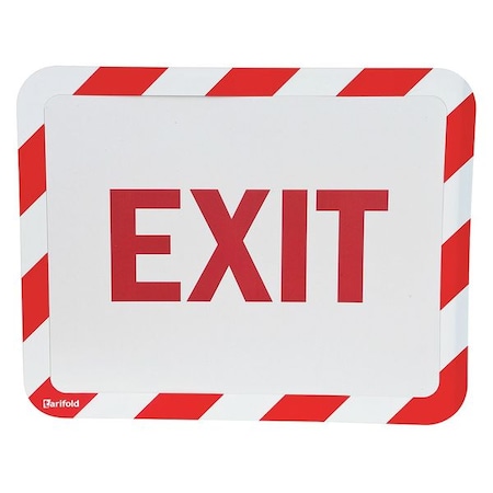 Sign Holder, 9 3/4 in x 12 1/8 in, PVC, PK2 MPN:P194993EX