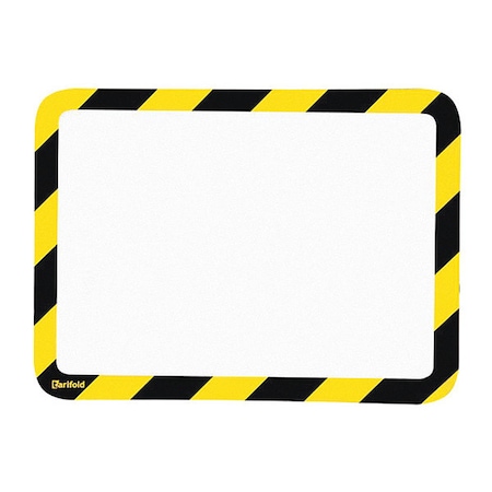 Sign Holder, Black; Yellow, 10 1/4