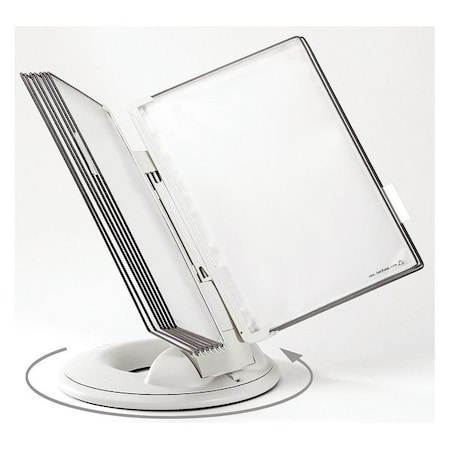 Orbital Desk Ref Disposal, 10 Pockets, Gry MPN:R281