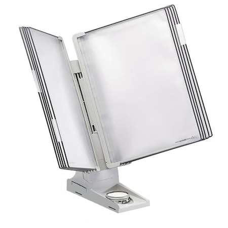 Desk Stand Ext. Set, 10 Pockets, Gray MPN:TE271