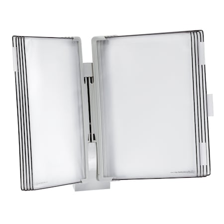 Wall Unit Starter Set, 10 Pockets, Gray MPN:TW271