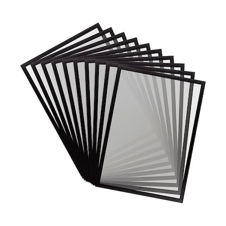 Sign Holder, Black, PVC, PK10 MPN:195247