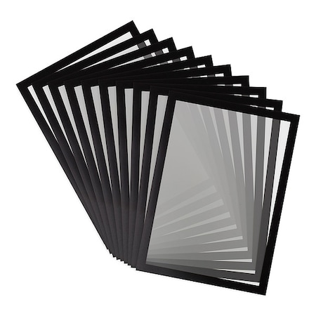Sign Holder, Black, PVC, PK5 MPN:P19630BLACK
