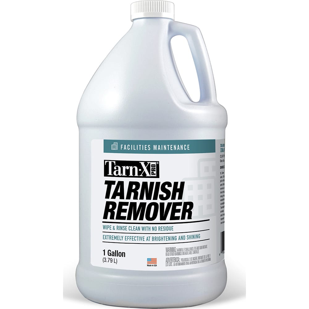 Tarnish Remover: Liquid, 16 fl oz Jug with Handle, Acidic Scent MPN:FM-TX128-4PRO