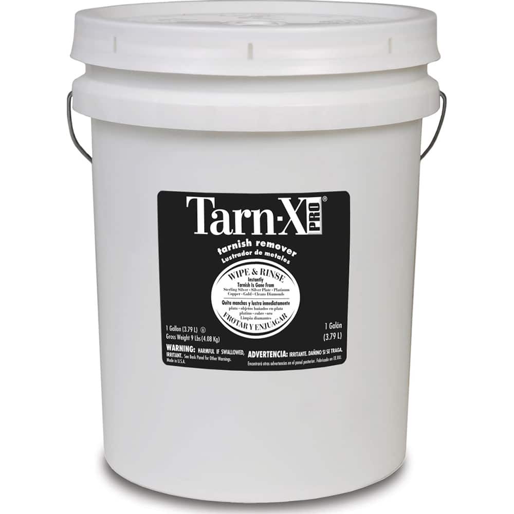 Tarnish Remover & Metal Cleaner: Liquid, 5 gal Pail, Acidic Scent MPN:TX-5PRO