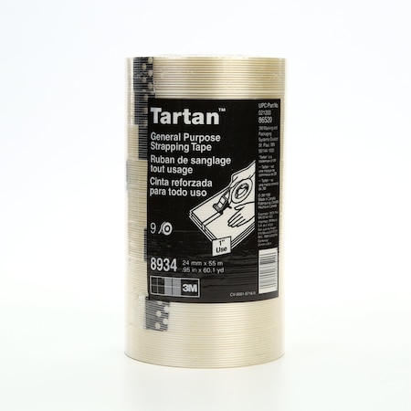 Filament Tape, 24mm x 55m, Clear, PK36 MPN:70006120037