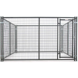 Tarter Complete Elite Heavy-Duty Dog Kennel 6'H x 10'W x 10'L DKHDG