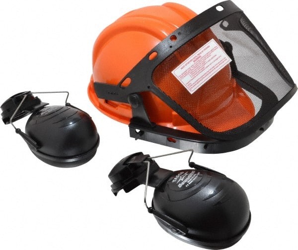 Hard Hat & Mesh Screen with Muffs: MPN:100-06030