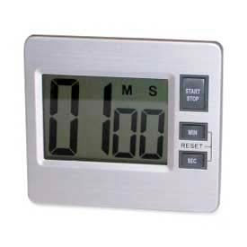 Tatco Desktop Digital Timer Silver/Black 52410