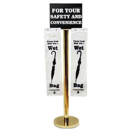 Wet Umbrella Bag Stand, 16Wx12Dx54-1/2H MPN:57029