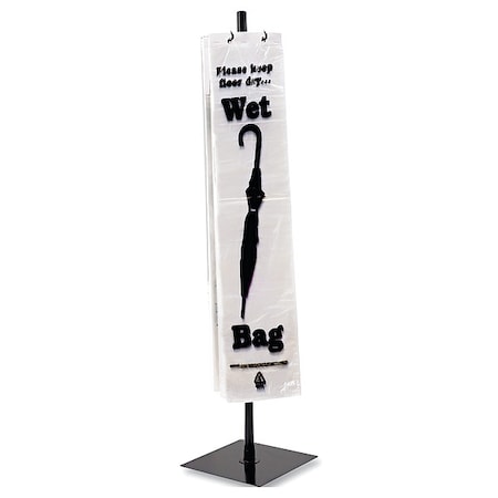Wet Umbrella Bag Stand, 10Wx10Dx40H MPN:TCO57019