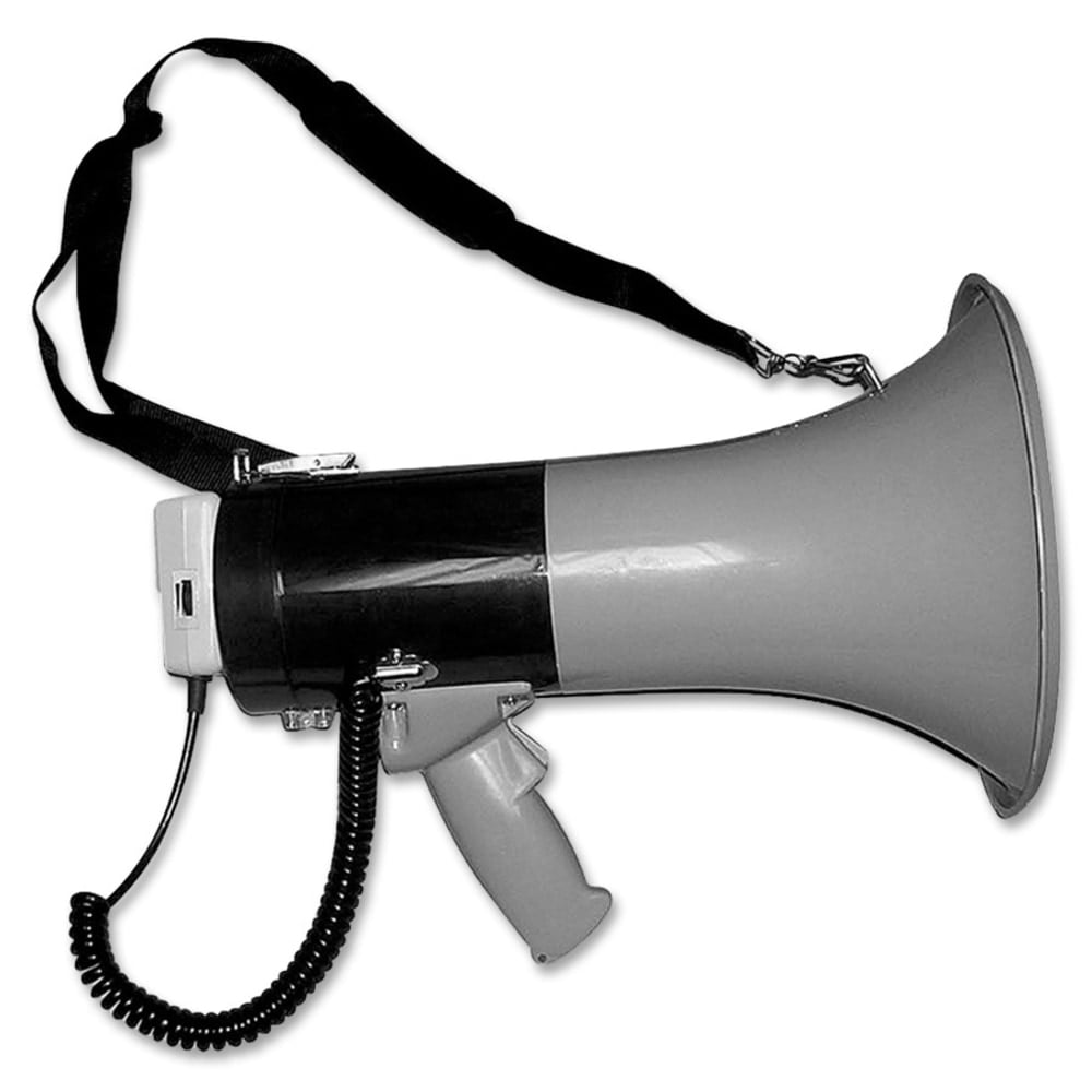 Tatco Lightweight Megaphone, Gray MPN:27900