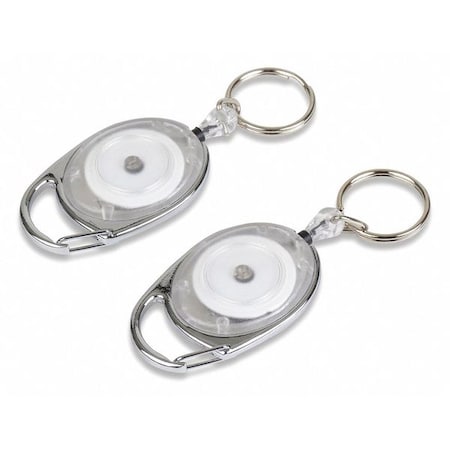Key Chain w/Chrome Carabiner, Package Quantity 6, 6 PK MPN:58200