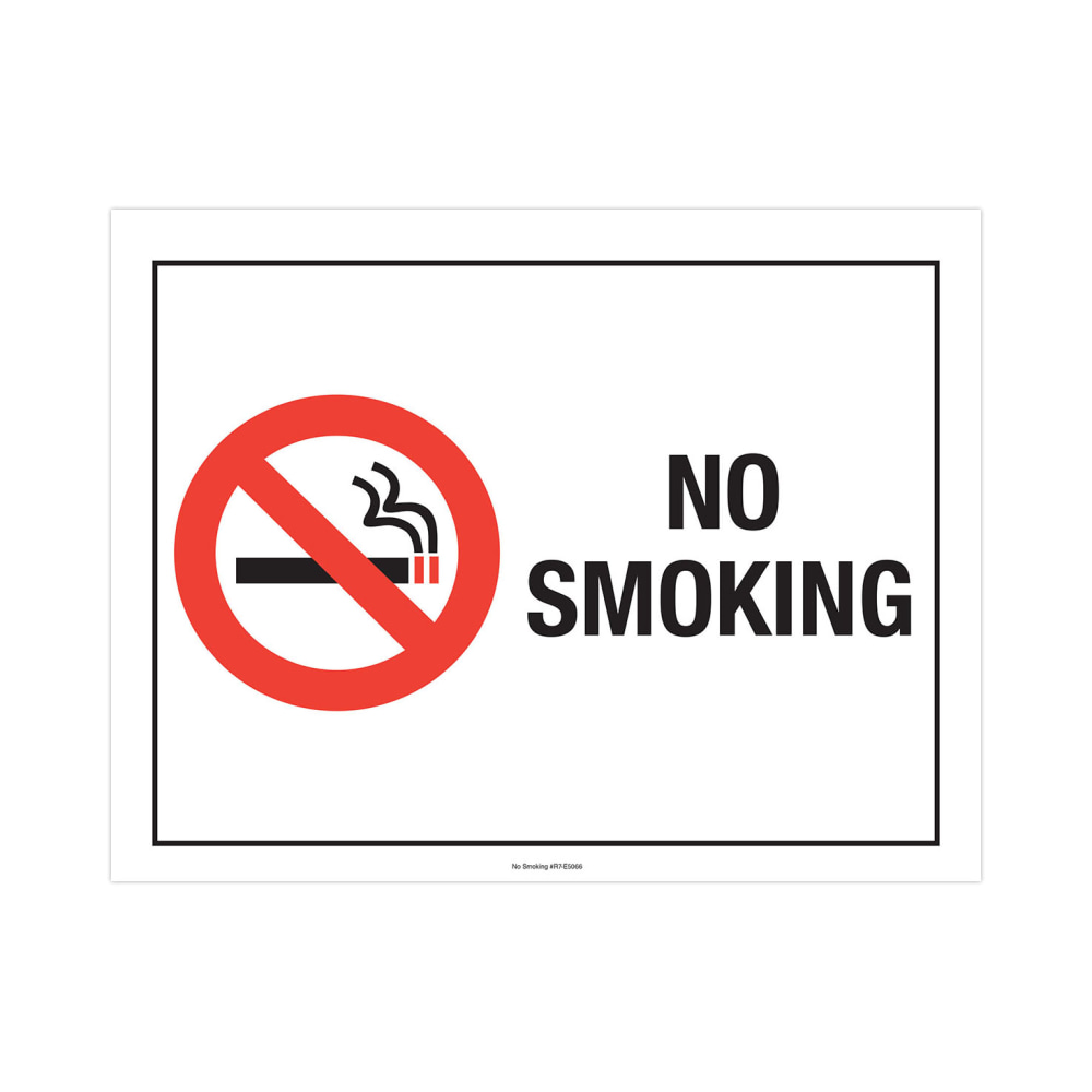 ComplyRight Federal Specialty Posters, No Smoking, English, 8 1/2in x 11in MPN:E5066
