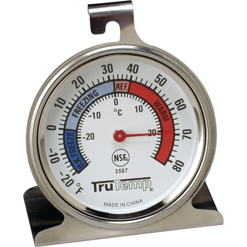 Taylor 3507 Freezer-Refrigerator Thermometer - Durable - For Refrigerator/Freezer MPN:3507