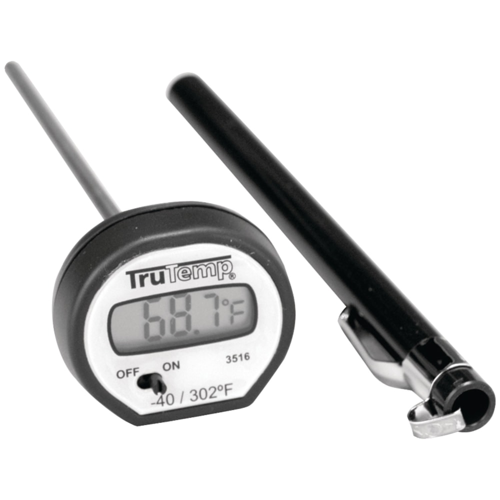 Taylor 3516 Digital Instant-Read Thermometer - On/Off Switch, Pocket Clip MPN:3516