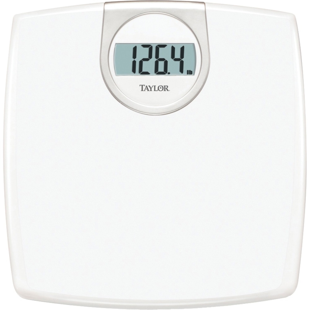 Taylor 7029 Lithium Digital Scale - 330 lb / 150 kg Maximum Weight Capacity - White, Silver MPN:702940133
