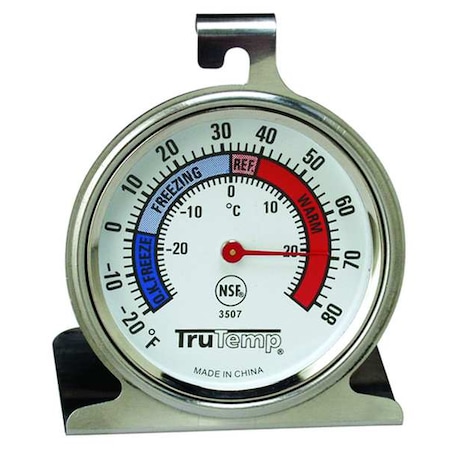 Analog Refrigerator Freezer Thermometer with -20 to 80 (F) MPN:350710D