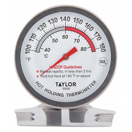Analog Mechanical Food Service Thermometer with 100 to 180 (F) MPN:5980N