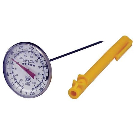 Anti Parallax Mechanical Food Service Thermometer with 0 to 220 (F) MPN:8018N