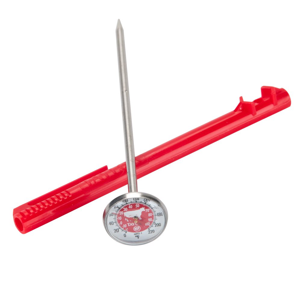Hoffman Food Thermometers, Instant Read Pocket Probe, Set Of 12 Thermometers MPN:TA6092NRDBC