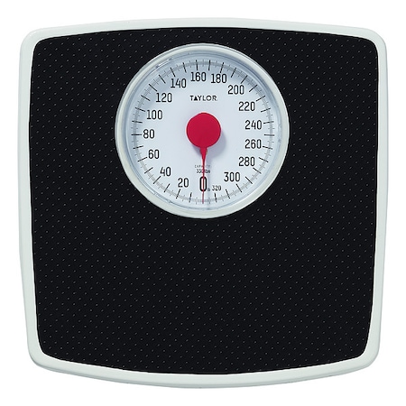 Mechanical Bath Scale, 300 lb. Cap., 2 lb. Graduations MPN:48325072
