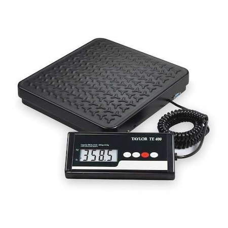 Digital Platform Bench Scale with Remote Indicator, 400 lb. Weight Capacity, LCD Display MPN:TE400