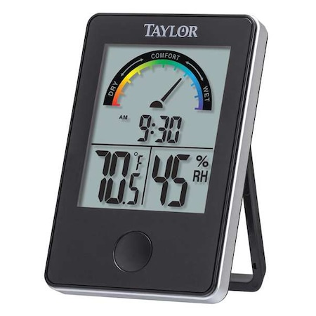 Digital Hygrometer, Indoor, 14 to 122 F MPN:1732