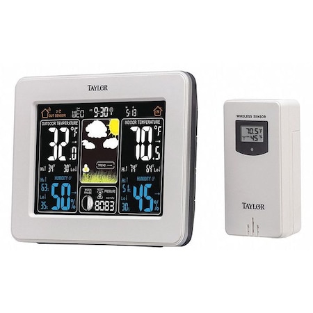 Wireless In/Out Forecaster w/Color Disp MPN:1736