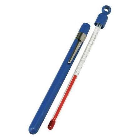 Analog Pocket Liquid In Plastic Thermometer, -50 Degrees to 120 Degrees F MPN:214121J