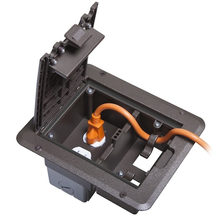 Weatherproof Cover, Outlet Box Type, 1 Gang, Polycarbonate MPN:DOC320Z