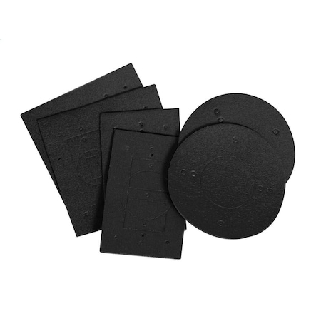 Round Multi-Purpose Gasket Kit PK6, Foam, Gasket Box Type MPN:GK300