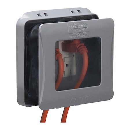 2 -Gang Vertical Box Cover, Polycarbonate MPN:ML2450G