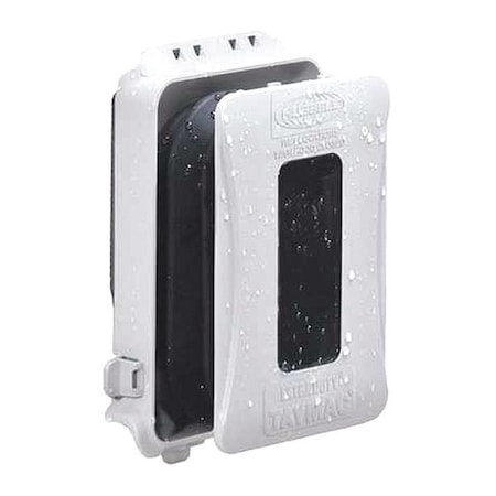 1 -Gang Horizontal or Vertical Box Cover, Polycarbonate MPN:ML500W