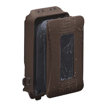 Box Cover, Outlet Box Type, 1 Gang, Polycarbonate, In-Use Cover Type MPN:ML500Z