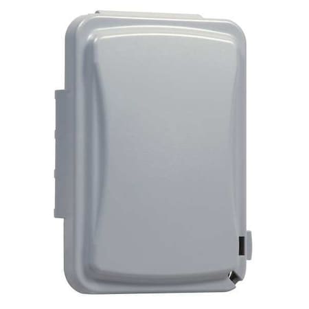 1 -Gang Horizontal or Vertical Weatherproof Cover, Polycarbonate MPN:MM110G