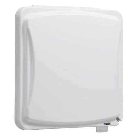 2 -Gang Vertical Weatherproof Cover, Polycarbonate MPN:MM1410G