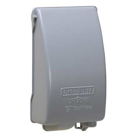 1 -Gang Vertical Weatherproof Cover, Die-Cast Aluminum MPN:MX4280S