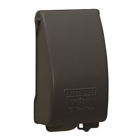 1 -Gang Vertical Box Cover, Metallic MPN:MX4280Z