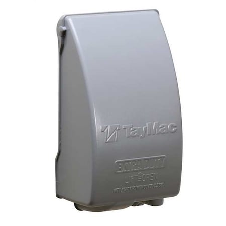 1 -Gang Vertical Weatherproof Cover, Die-Cast Aluminum MPN:MX5280S