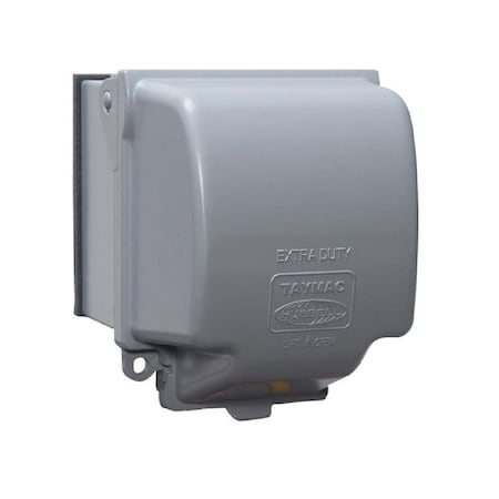 Weatherproof Cover, 2 Gang, Double Gang Box Type, Aluminum, In-Use Cover Type MPN:MX7200