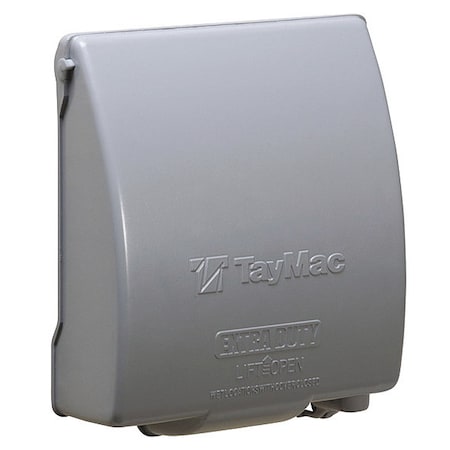 2 -Gang Vertical Box Cover, Aluminum MPN:MX7280S