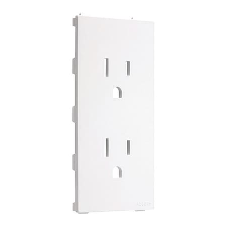 Allure Duplex Insert, Plastic, White MPN:A12W