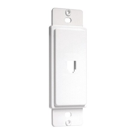 Masque Telephone Adapter Plate, Number of Gangs: 1 Plastic, White MPN:AD90W