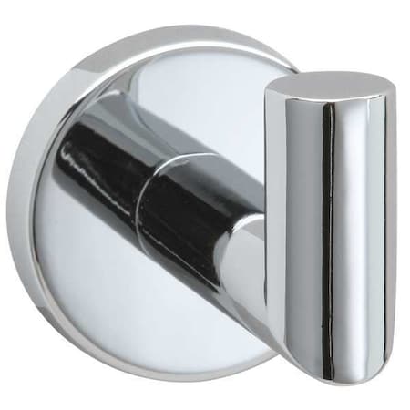 Bathroom Hook, 1 Hook, 2-7/8In D, Chrome MPN:04-2801