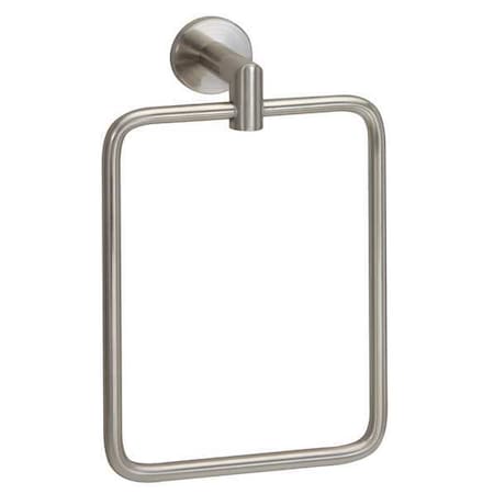 Towel Ring, Zinc, Satin Nickel, 6 3/8 in w MPN:04-SN2804