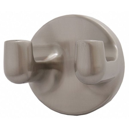 Bathroom Hook, 2 Hook, 2-1/2In D, Satin MPN:04-SN7902