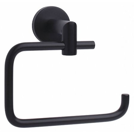 Toilet Paper Holder, Black, 6-3/4