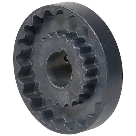 Sure-Flex Sleeve Coupling Flange, 5J, Bore 1-1/8