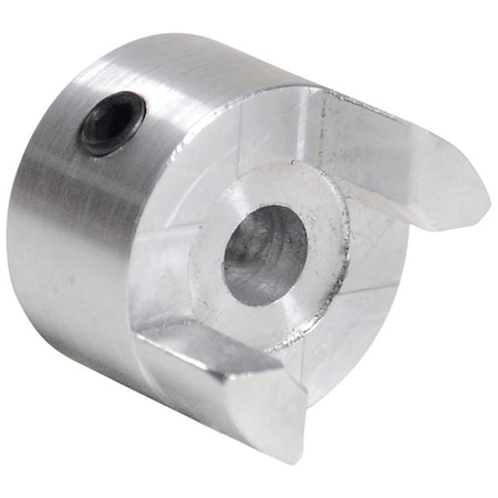 L-Jaw Coupling Hub, AL070, Aluminum, 5/8